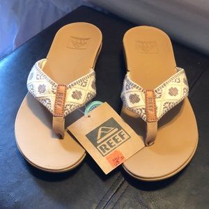 Beautiful woven Reef sandals